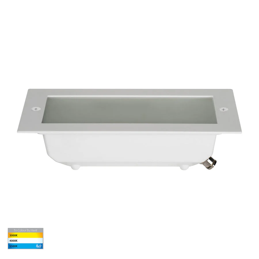 Bata Recessed TRI Colour 10W LED Brick Light With Plain Face - Image 10