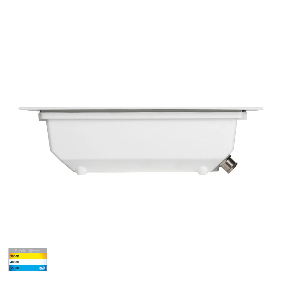 Bata Recessed TRI Colour 10W LED Brick Light With Plain Face - Image 12