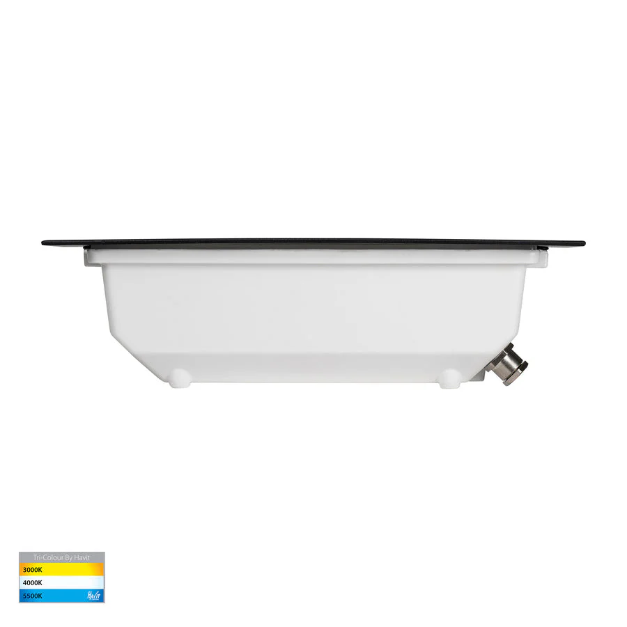 Bata Recessed TRI Colour 10W LED Brick Light With Plain Face - Image 8