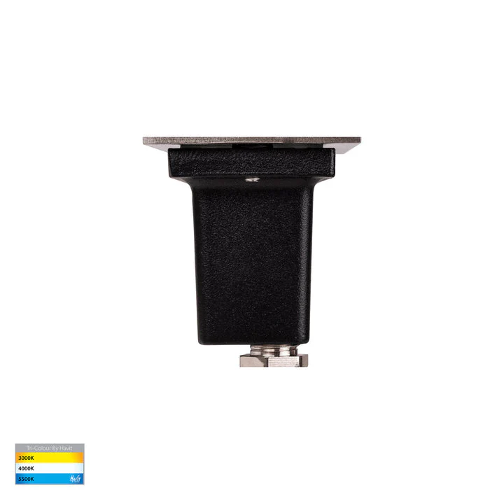 Bata Recessed TRI Colour 3W LED Brick Light With Plain Face - Image 3