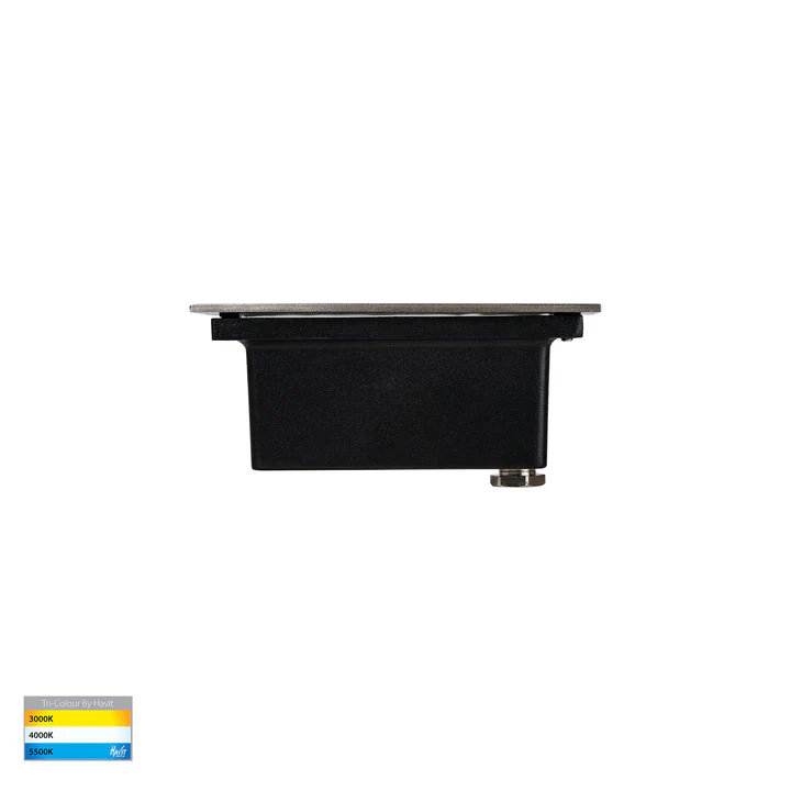 Bata Recessed TRI Colour 3W LED Brick Light With Plain Face - Image 4