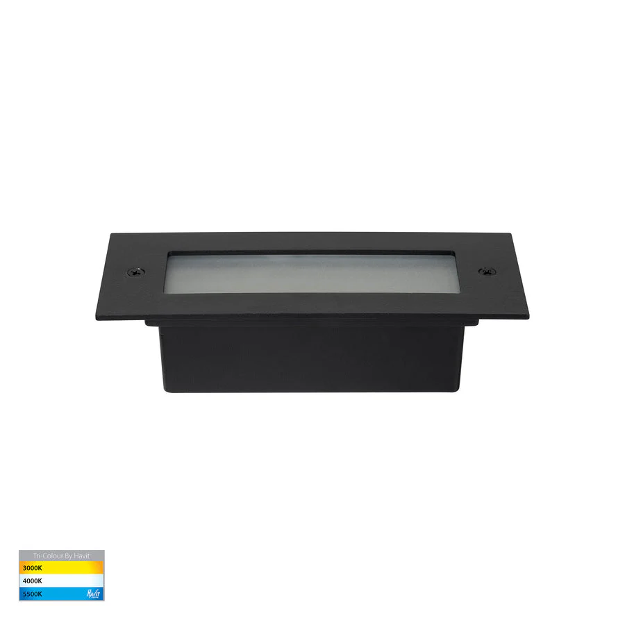 Bata Recessed TRI Colour 6W LED Brick Light With Plain Face - Image 10