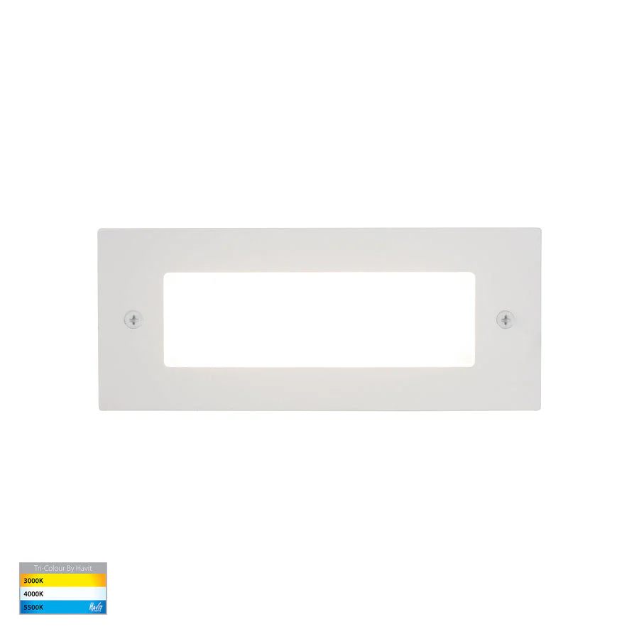 Bata Recessed TRI Colour 6W LED Brick Light With Plain Face - Image 12