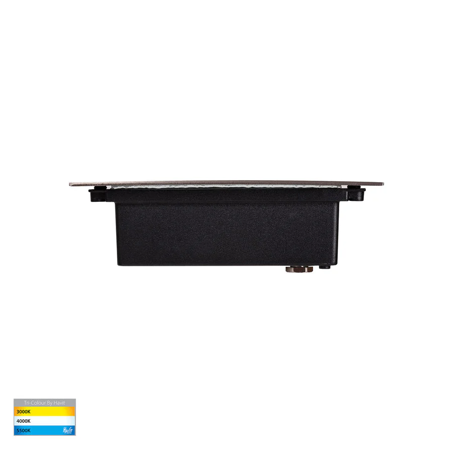 Bata Recessed TRI Colour 6W LED Brick Light With Plain Face - Image 3