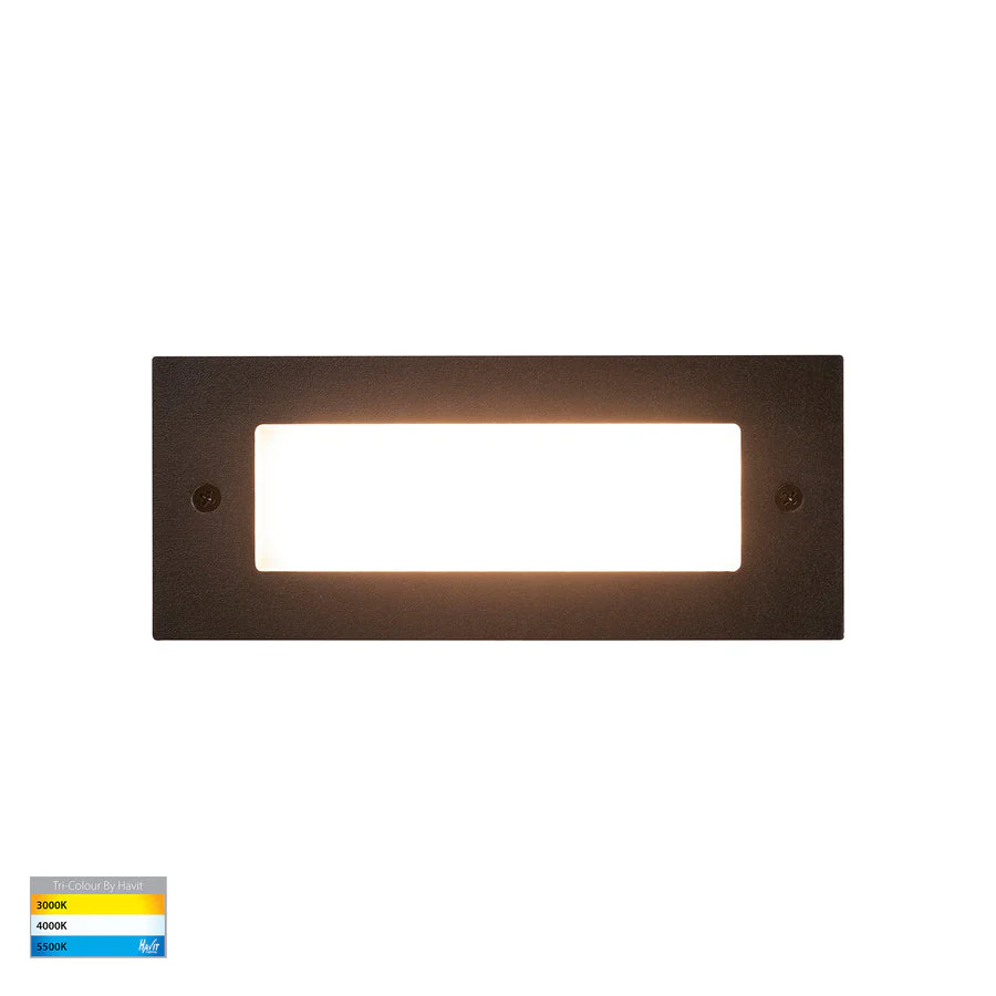 Bata Recessed TRI Colour 6W LED Brick Light With Plain Face - Image 7