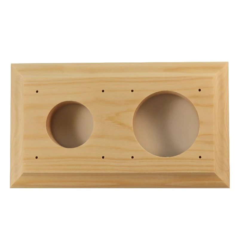 Classic Series Bungalow Oblong Mounting Block For Single Power Outlet - Image 2