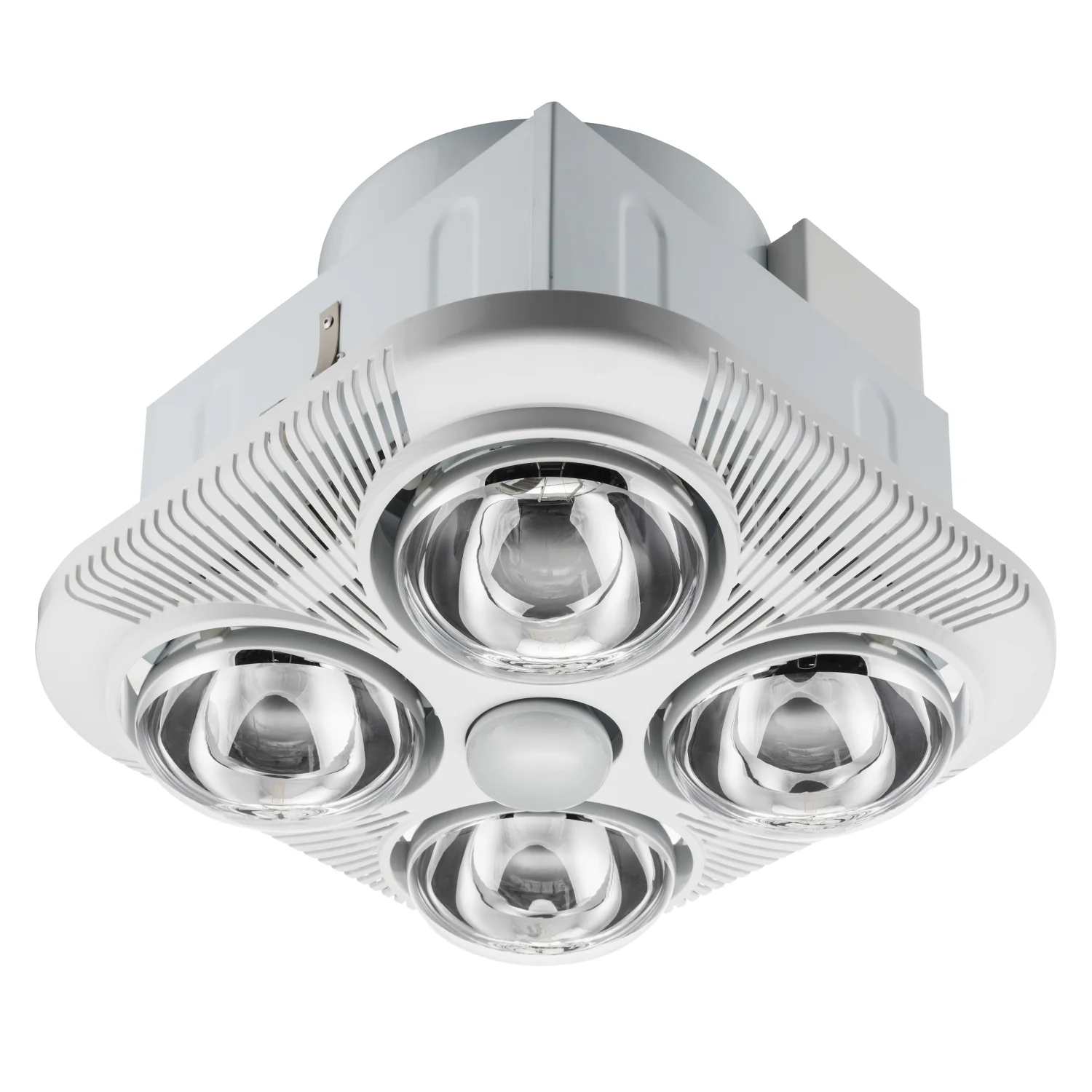 Clipsal Airflow Bathroom Fan, Light And Heater With Backdraft Shutter 6500ADS-WE
