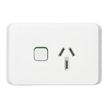 Clipsal Iconic Single Powerpoint Cover Plate 20A