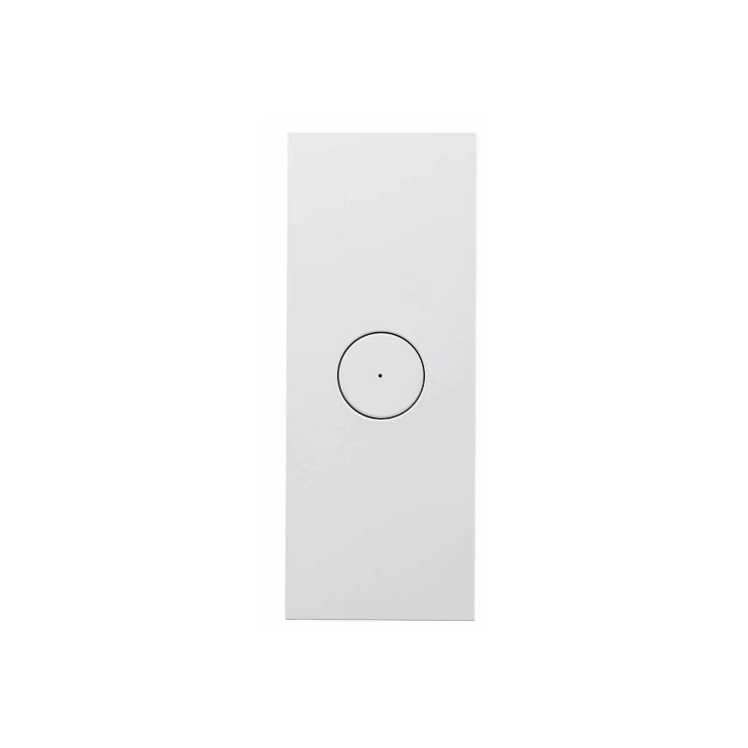 Clipsal Saturn Zen 1 Gang Grid And Plate Assembly Architrave, Matt White