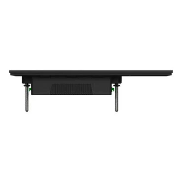 Clipsal Solis 1 Gang Grid Plate With Cover Frame Zen Black - Image 3