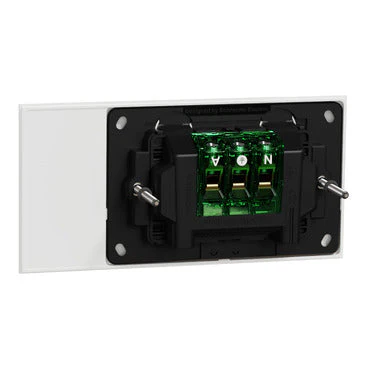 Clipsal Solis Horizontal Double Powerpoint Zen White - Image 2