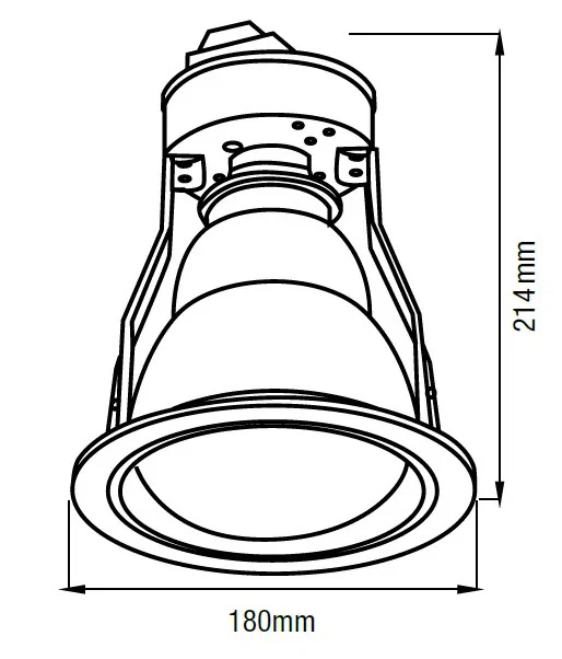 Uno Single Heat Lamp Bathroom Heater - Image 3