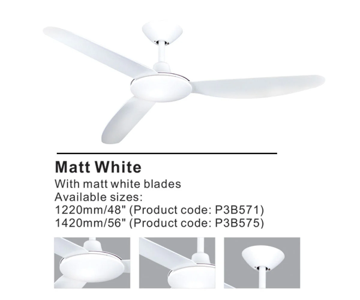 Hunter Pacific Polar DC 56" Fan Without Light V2 - Image 2