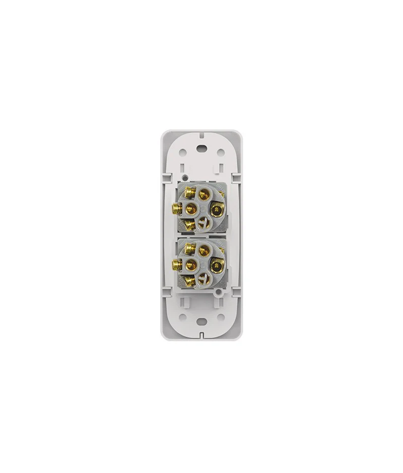 Trader Flat Cat 2 Gang Architrave Switch - Image 2