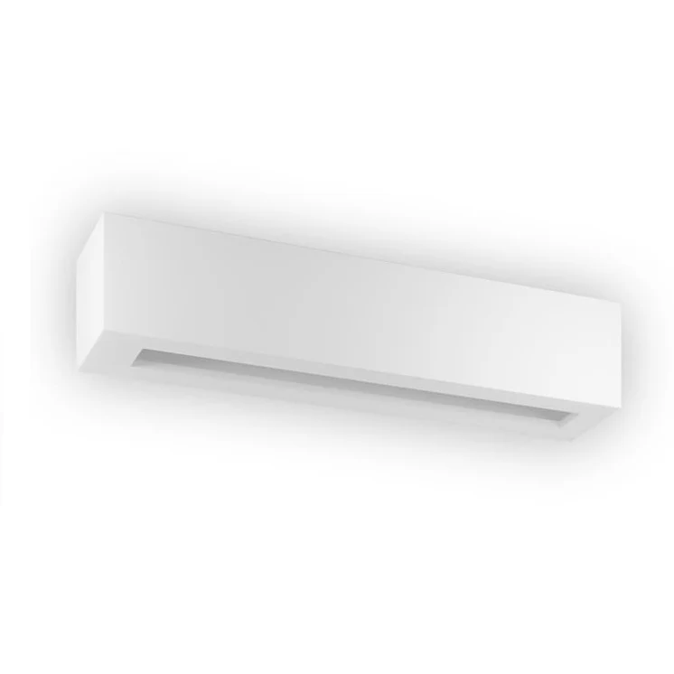 DOMUS - Small Ceramic Rectangular Block Wall Light