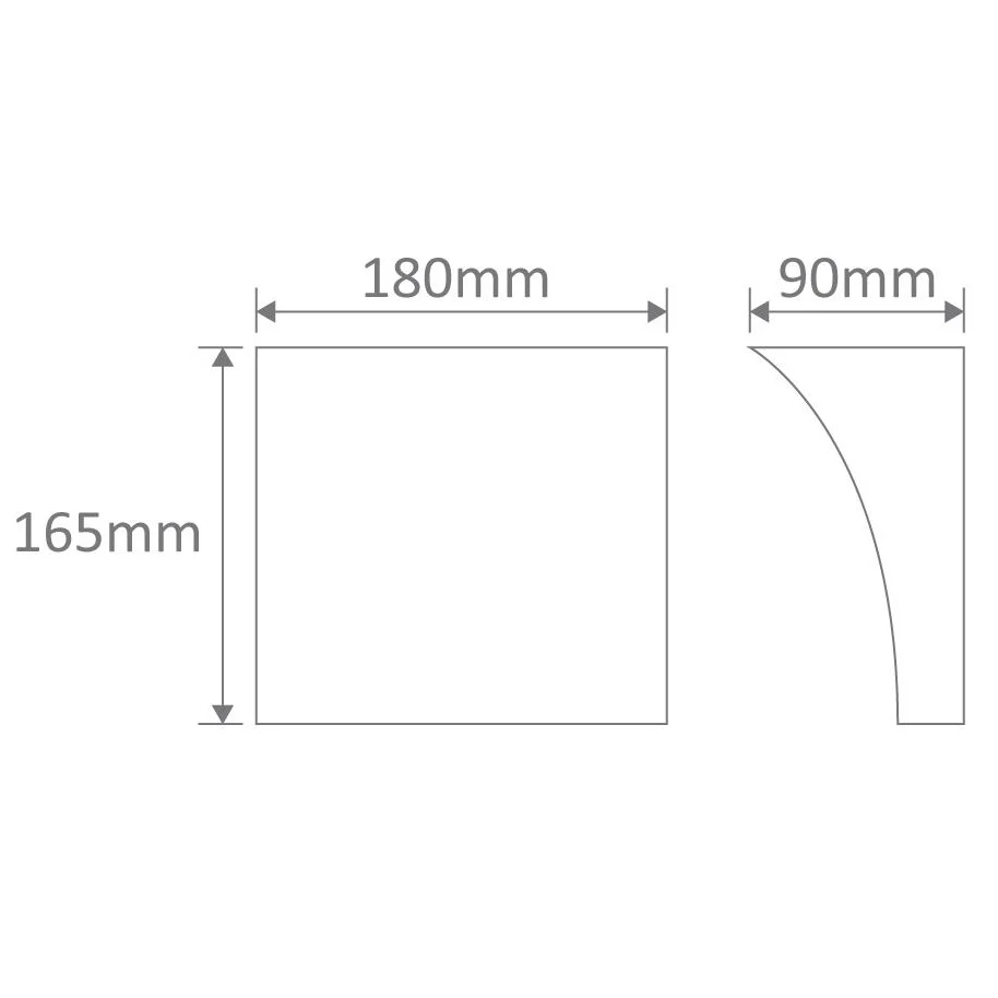 DOMUS - Ceramic Square Wall Light - Image 3