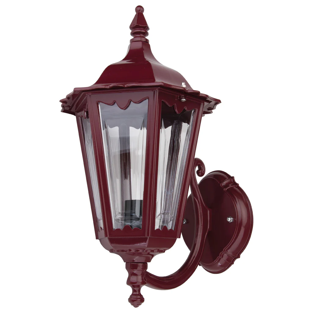 Domus Chester - Curved Arm Up Facing Traditional Wall Light - Image 4
