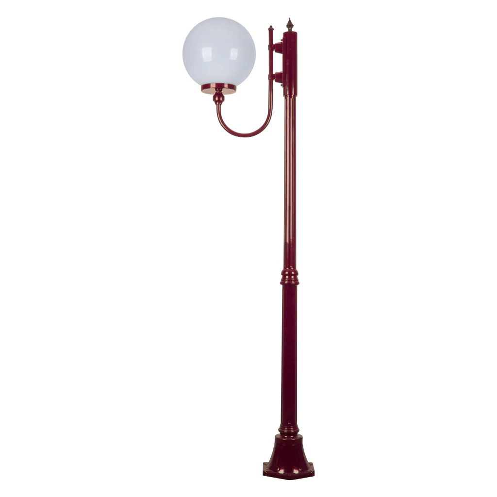 Domus Lisbon - 30cm Sphere Single Head Medium Traditional Post - Image 4