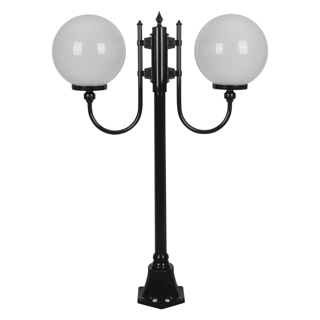 Domus Lisbon - 30cm Sphere Twin Head Short Traditional Post - Image 3