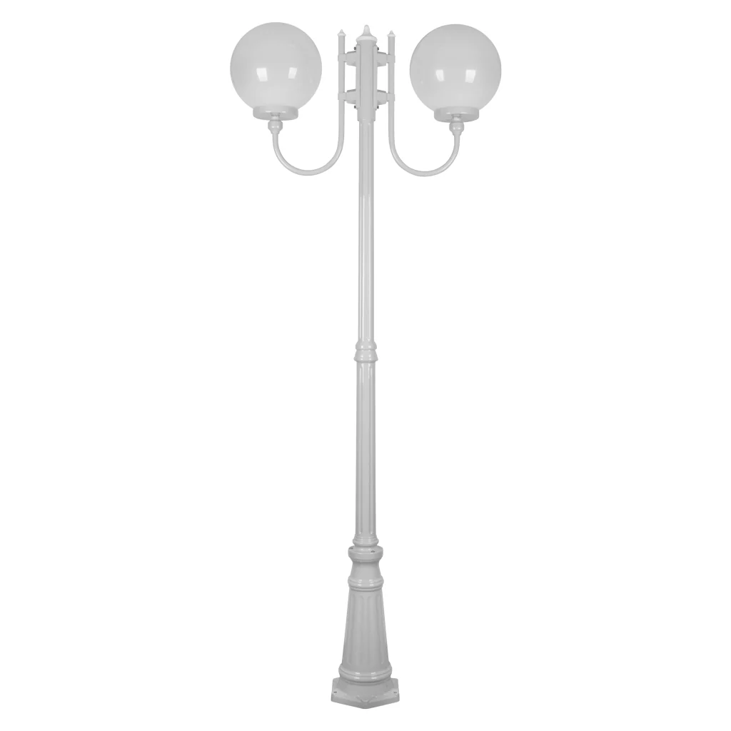 Domus Lisbon - 30cm Sphere Twin Head Tall Traditional Post - Image 6