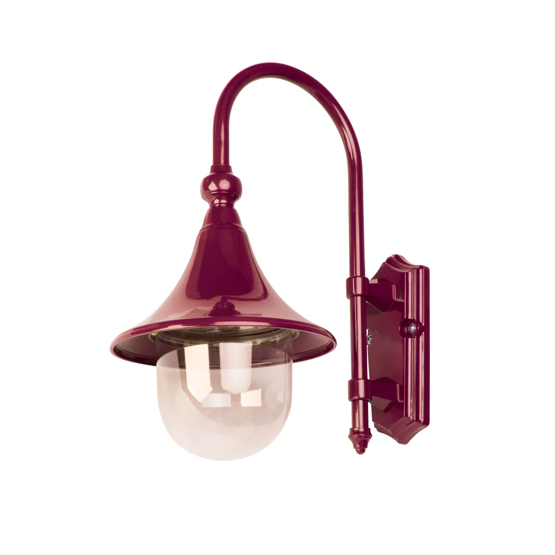 Domus Monaco - Curved Arm Traditional Wall Light - Image 4