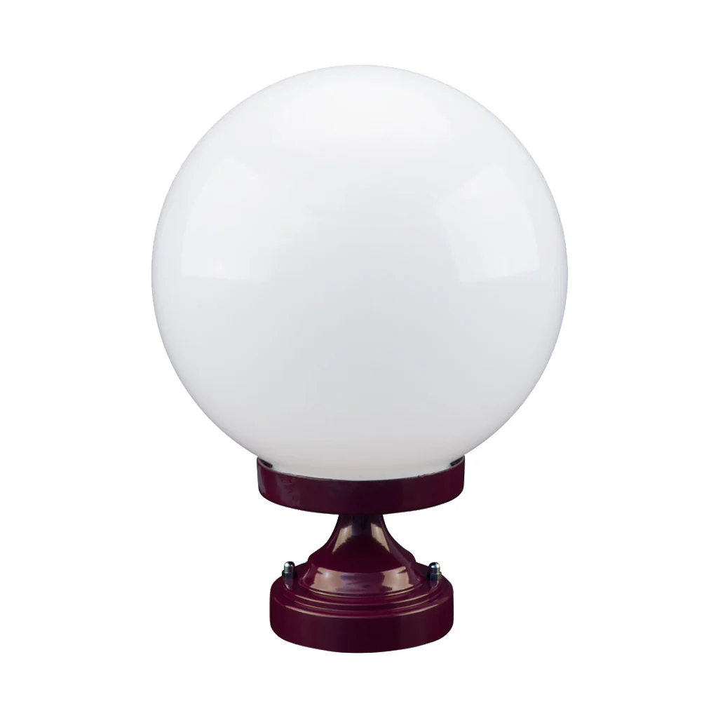 Domus Siena - 25cm Sphere Short Traditional Pillar Mount - Image 4
