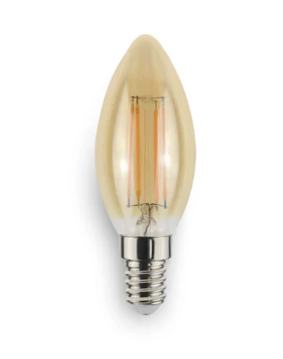 Atom 5W Dimmable LED Filament Candle Globe - Image 6