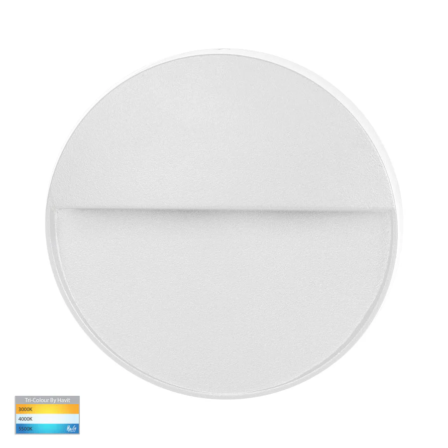 Fino Round LED Outdoor Step Light 6w