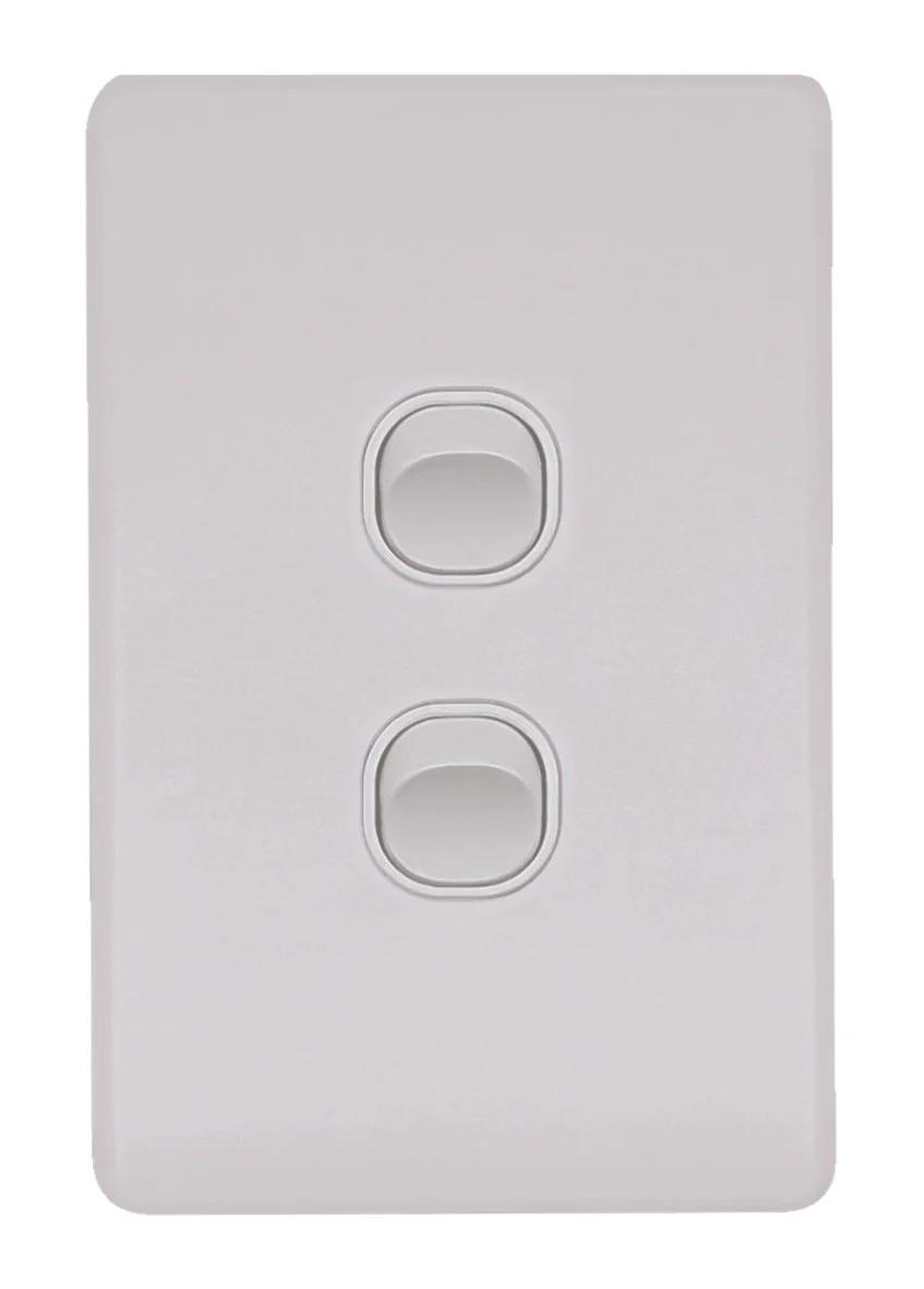 Flat Cat Slimline 2 Gang Complete Switch - Image 4