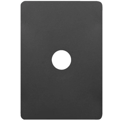Hager Allure 1 Gang Grid And Plate Assembly - Image 3