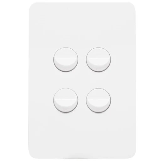 Hager Allure Complete Switch - 4 Gang - Image 2