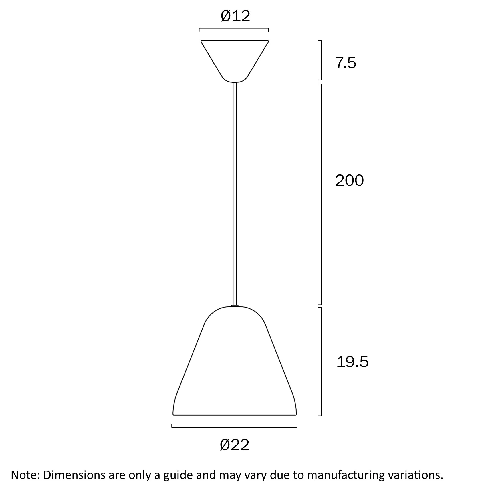 Hanami 22cm Pendant Light - Image 7