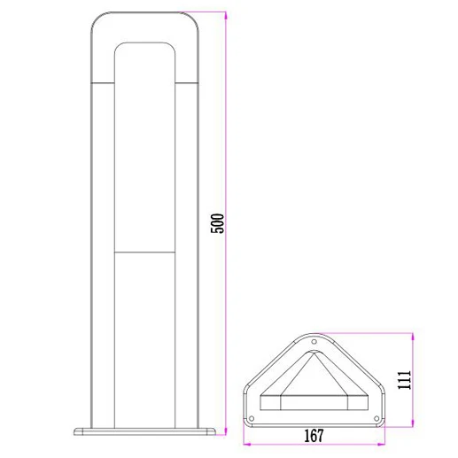 HATHOR - LED Bollard Light - Image 3