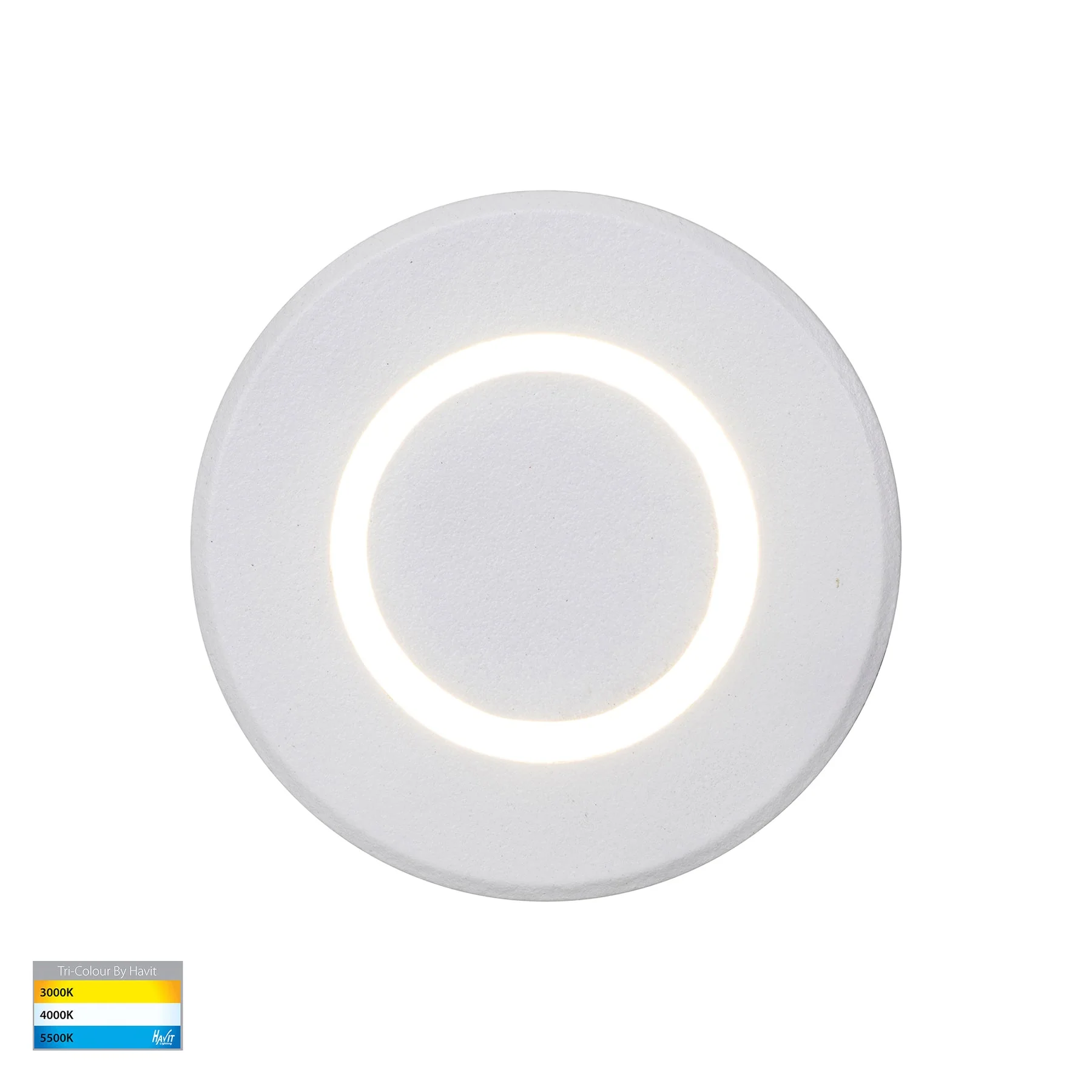 Havit Brillo Aluminium TRI Colour LED Wall or Inground Light - Image 5