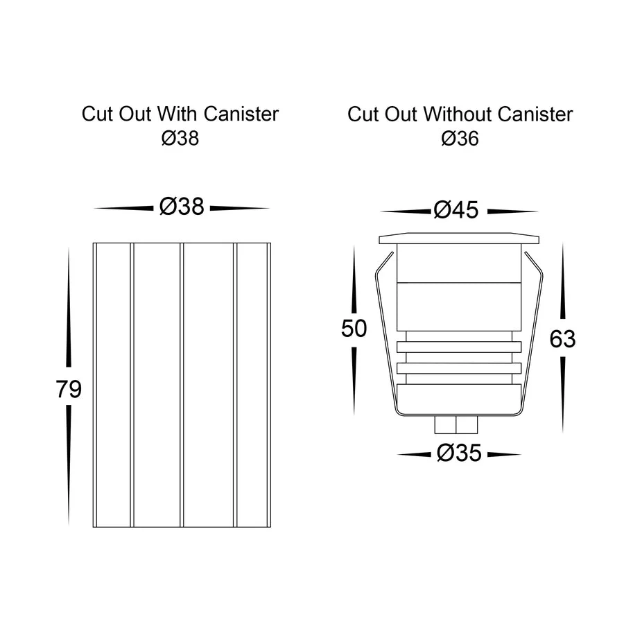 Havit Dek TRI Colour LED Deck or Inground Light - Image 10