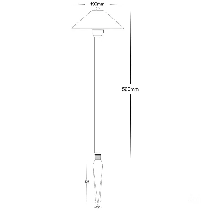 Havit Forn 3.2w LED Garden Spike Light - Image 2
