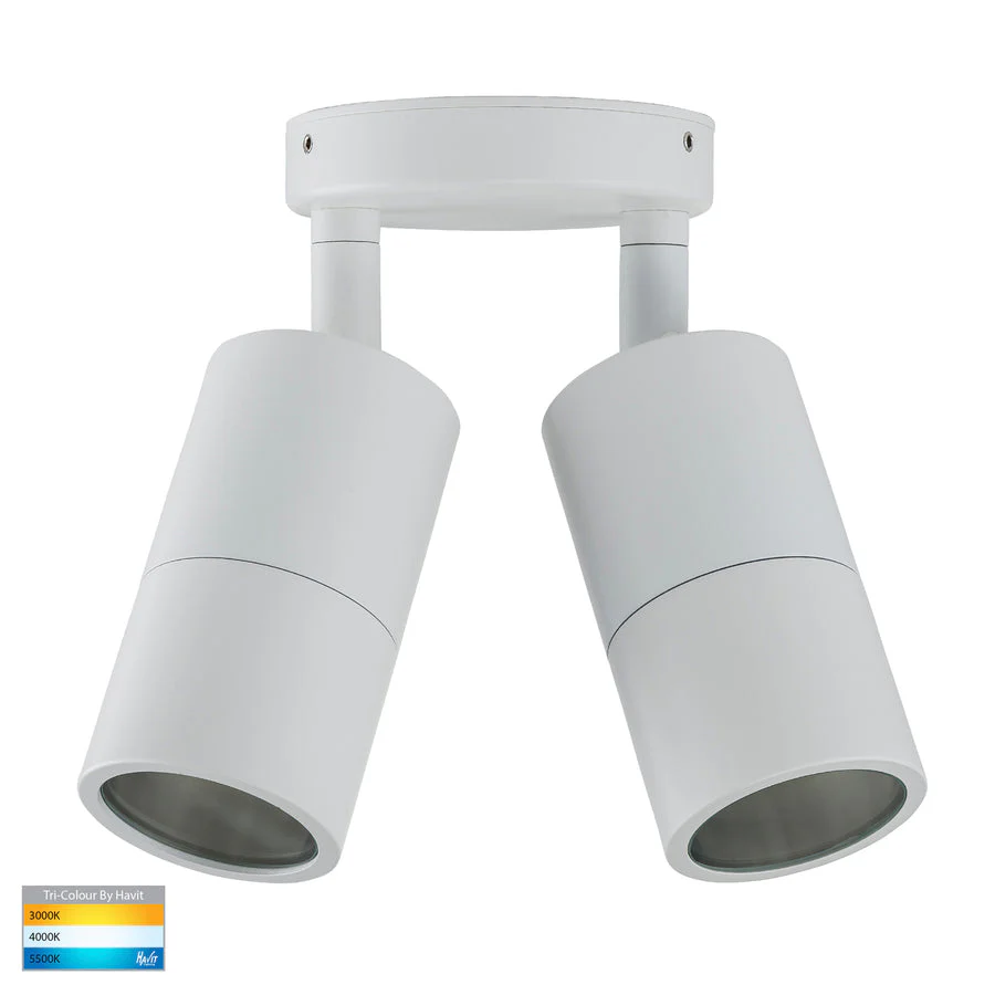 Havit Tivah TRI Colour Double Adjustable Wall Pillar Light 240v - Image 6