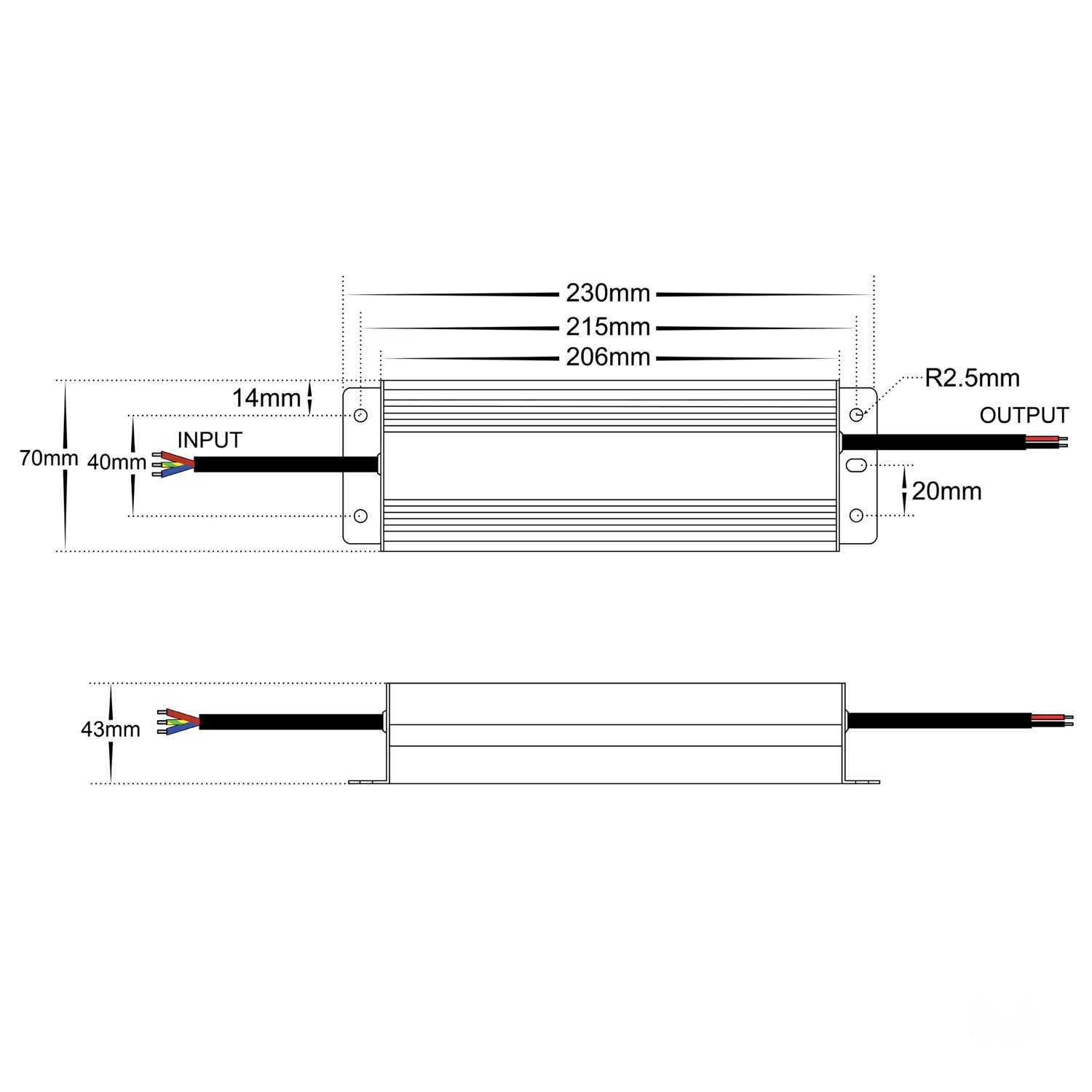 Havit Triac | 100w Weatherproof Dimmable LED Driver - Image 2