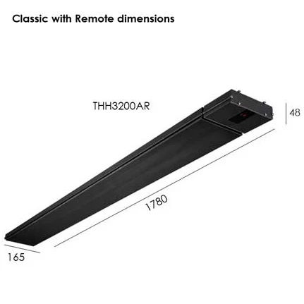 Heatstrip Classic 3200W Radiant Outdoor Heater THH3200AR - Image 7