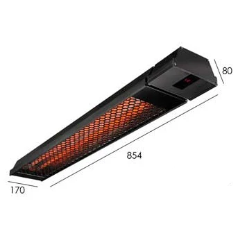 Heatstrip MAX DC With Remote 2400W Radiant Infrared Heater THX2400DCR - Image 5