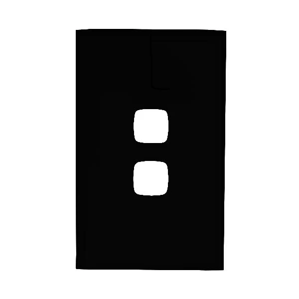 HPM Excel 2 Gang Switch Cover Plate Only 3 Finishes - Image 3