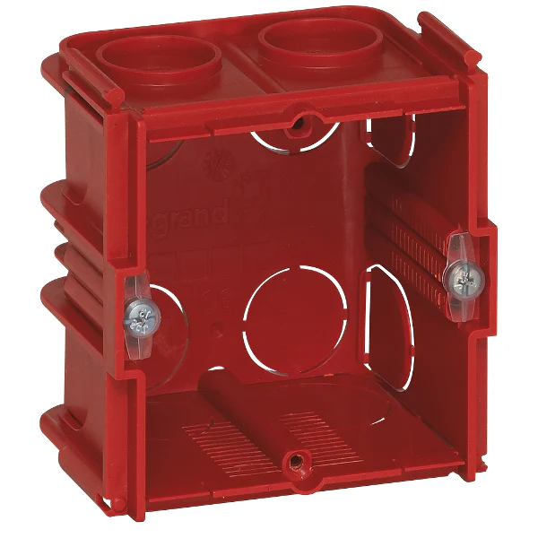 HPM Legrand Living Now Flush-Mount Box For 2-Module Support Frame