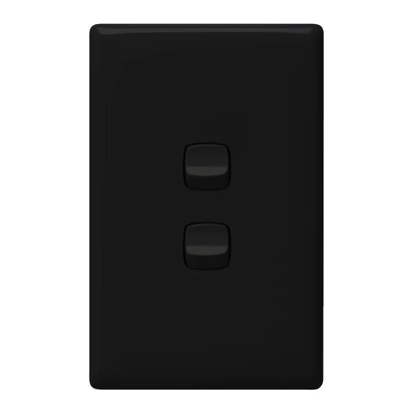 HPM Linea 2 Gang Switch - Cover Plate Only, Variety of Finishes - Image 8