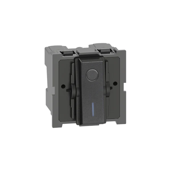 HPM Living Now Double Pole 1 Way 2 Module Switch - Image 2