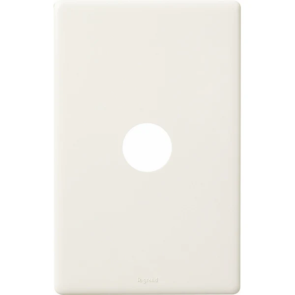 Legrand Excel Life 1 Gang Switch Plate - Cover Only, Available in 4 Colours
