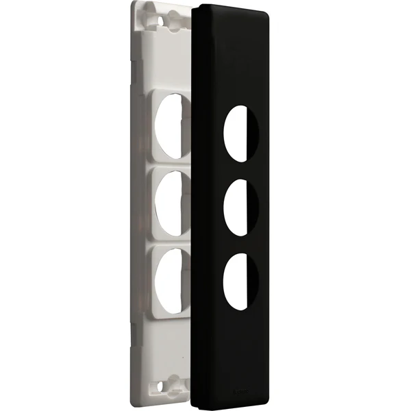 Legrand Excel Life 3 Gang Architrave Grid And Plate Assembly, Available In 3 Colours - Image 2