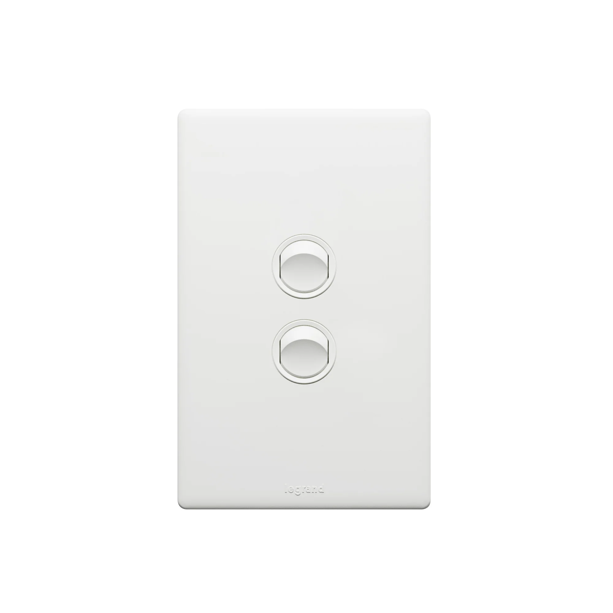 Legrand Excel Life Dedicated Plate 2 Gang Switch, Available in 5 Colours - Image 4