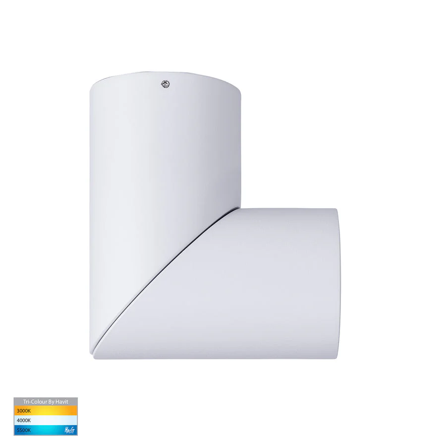 Nella 12w TRI Colour LED Surface Mounted Rotatable Round Downlight - Image 7