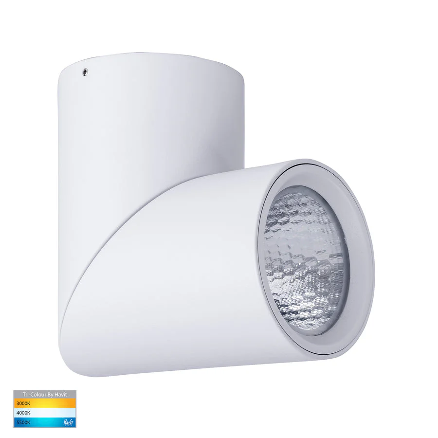 Nella 18w TRI Colour LED Surface Mounted Rotatable Round Downlight - Image 2