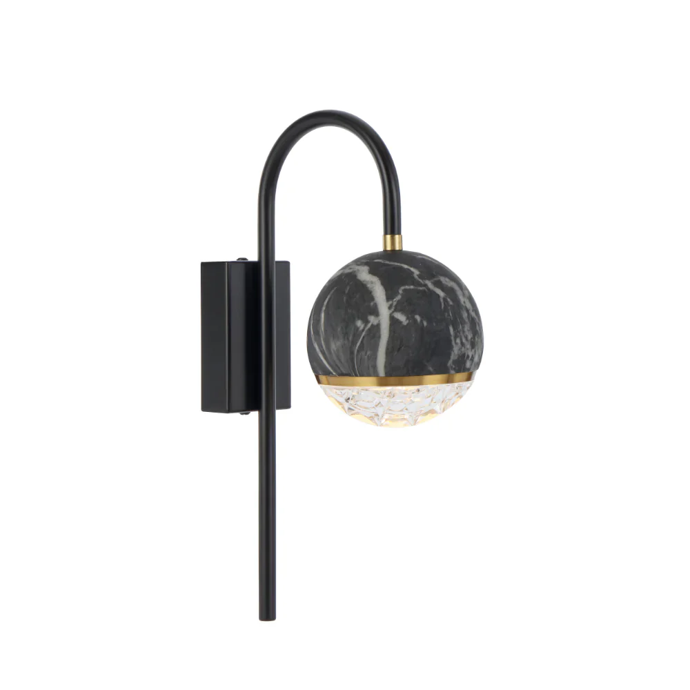 Oneta Arm Marble Wall Light - Image 3